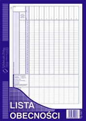 Lista Obecności A4 Offset 506-1/MiP