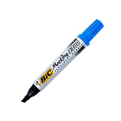 Marker Permanentny Bic 2300 Ścięty Niebieski