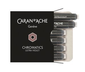 Naboje Caran D'Ache Chromatics Ultra Violet 6Szt. Fioletowe