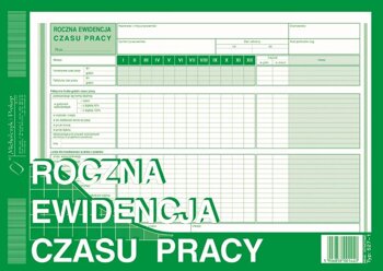 Roczna Ewidencja Czasu Pracy A4 Offset 527-1 /MiP