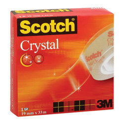 Taśma Samop. Scotch 19x33 Crystal /3M