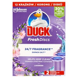 Żel Wc Duck 2x36ml Punktowy Lavender Zapas