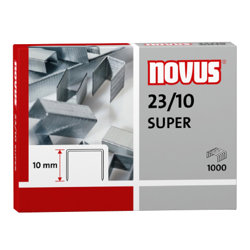 Zszywki Novus 23/10 Super 1000szt. 042-0531