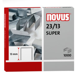 Zszywki Novus 23/13 Super 1000szt. 042-0533