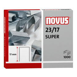 Zszywki Novus 23/17 Super 1000szt. 042-0045