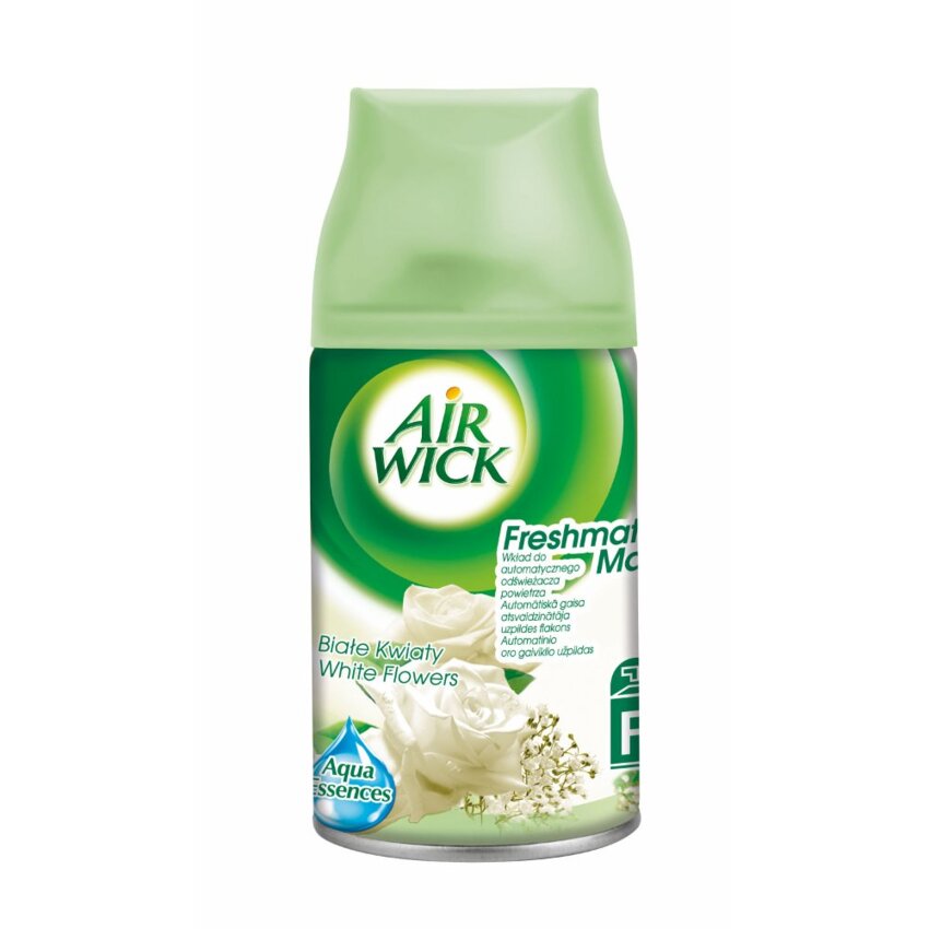 Air Wick Aerozol Odśw.Pow. Zapas 250ml Freshmatic Białe Kwiaty