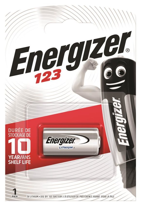 Bateria ENERGIZER Photo Lithium, 123, 3V