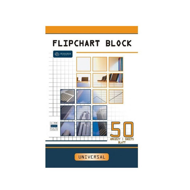 Blok Flipchart 50k Gładki /Interdruk