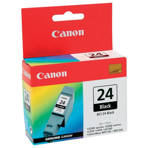 Canon BCI-24BK iP1500/2000/MP360/370/i250/i450 Czarny (Oryg.)