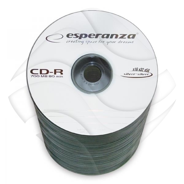 Cd-R Esperanza 700Mb/99Min 32X Cake 25