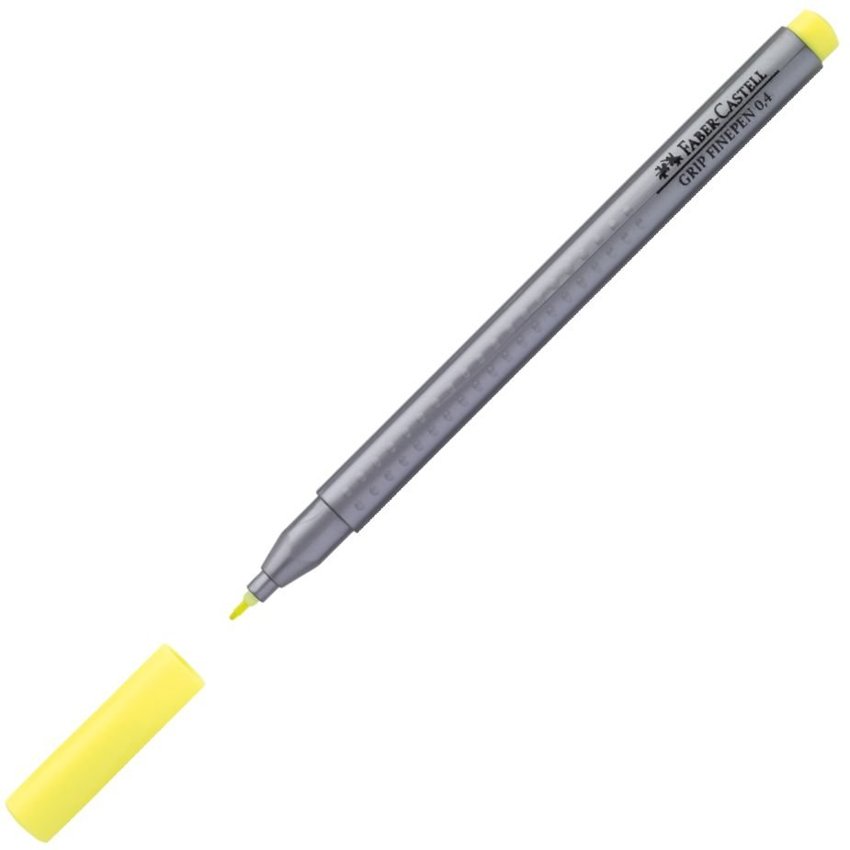 Cienkopis Grip Żółty Faber-Castell