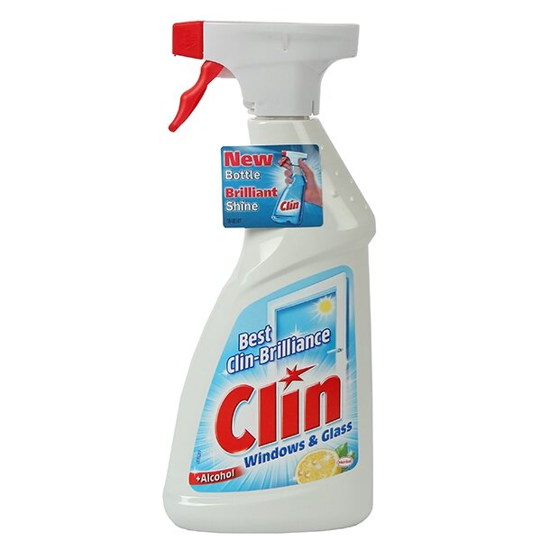 Clin Płyn do Mycia Szyb 500ml Lemon