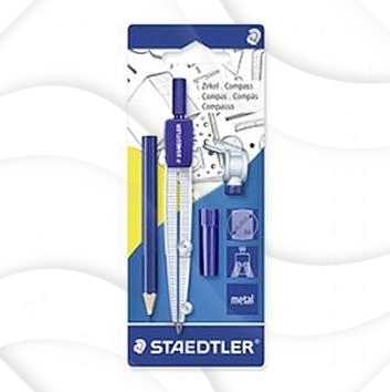 Cyrkiel Szkolny 3ele. (Ołówek+Grafity) /Staedtler