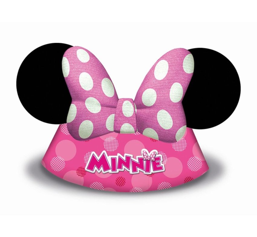 Czapeczki papierowe "Minnie Happy Helpers", 6 szt.  /GoDan