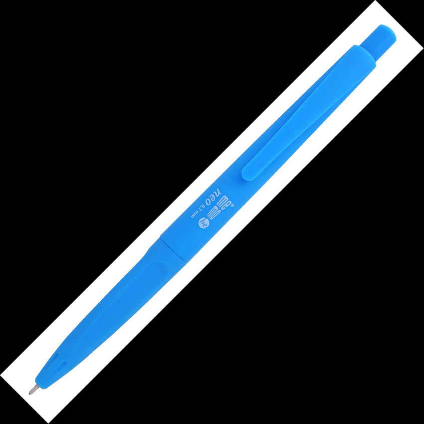 Długopis Automatyczny Neo 0,7Mm Z Obudową Soft-Touch Memobe Niebieski Wkład