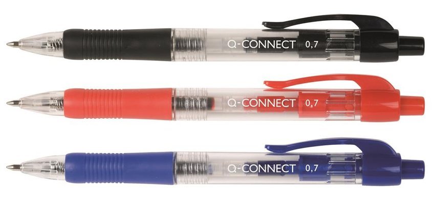 Długopis Automatyczny Q-Connect 10mm Niebieski