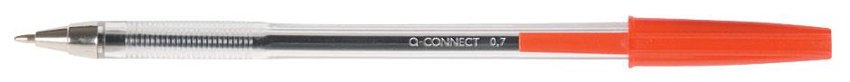 Długopis Q-Connect Z Wymiennym Wkładem 07mm (Linia) Czerwony
