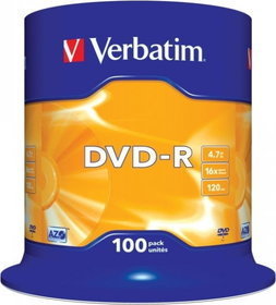 Dvd+R Verbatim Cake A'100