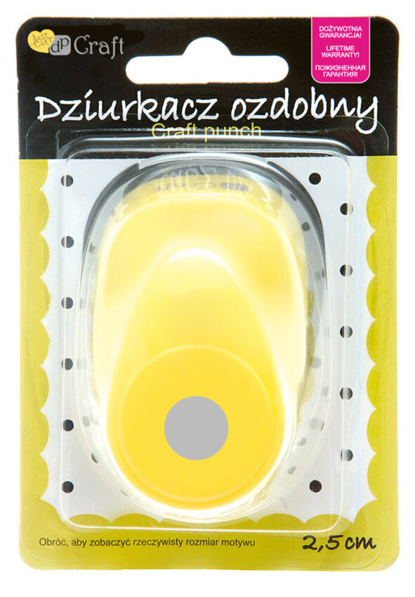 Dziurkacz Ozdobny 2.5cm [JCDZ-110-114] Koło 3 /DpCraft