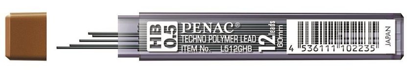 Grafity Do Ołówków Penac 05mm Hb