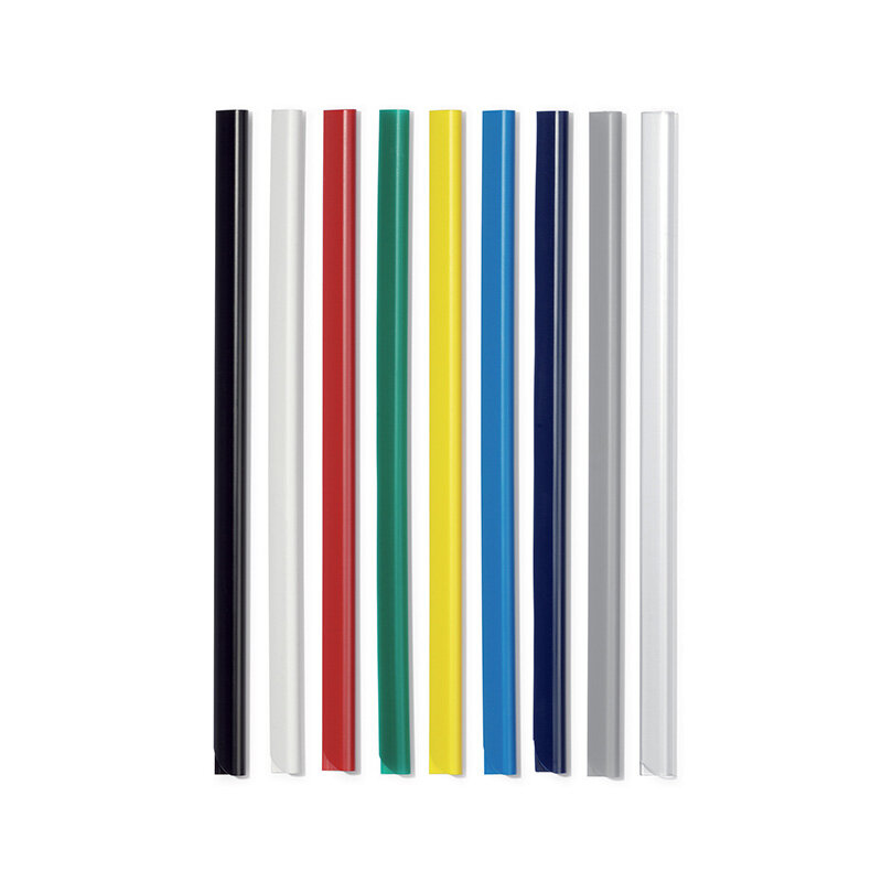 Grzbiet zaciskowy A4, szer.13mm, gr. 6mm na 60 kartek 100szt Niebieski / Durable 290106