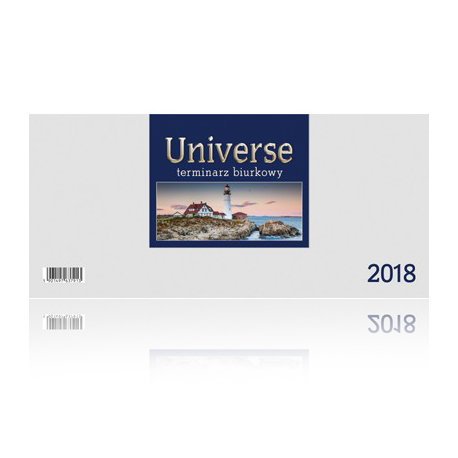 Kalendarz Biurkowy Stojący Poziomy 005 /Universe