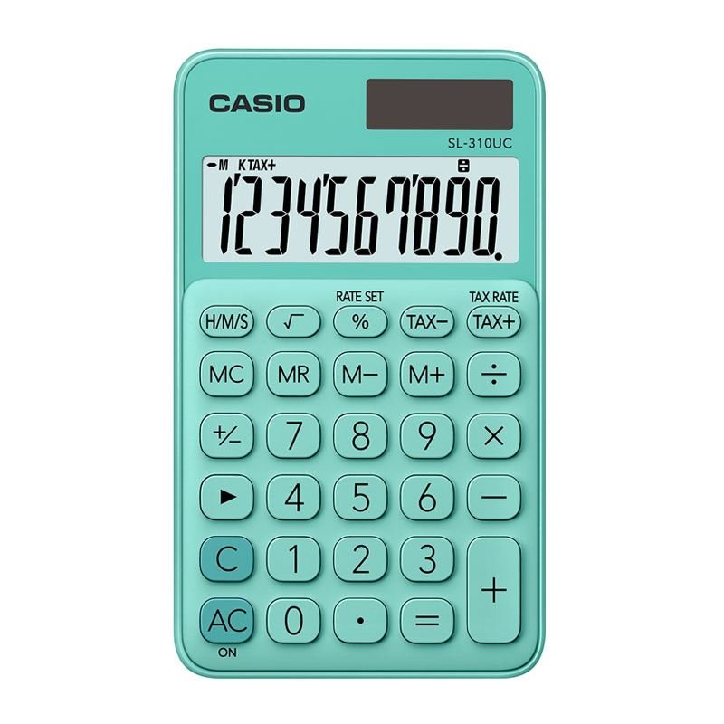 Kalkulator Casio SL-310UC-GN Zielony
