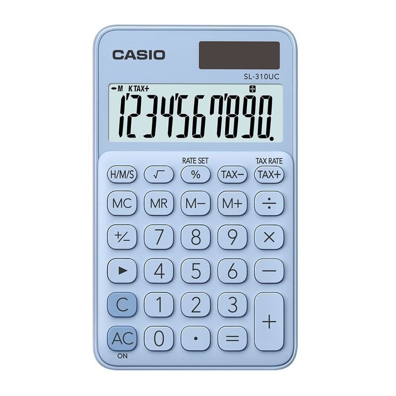 Kalkulator Casio SL-310UC-LB Jasnoniebieski
