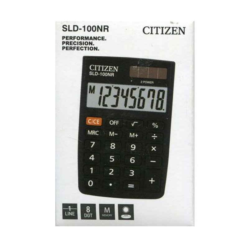 Kalkulator Citizen SLD-100NR Czarny