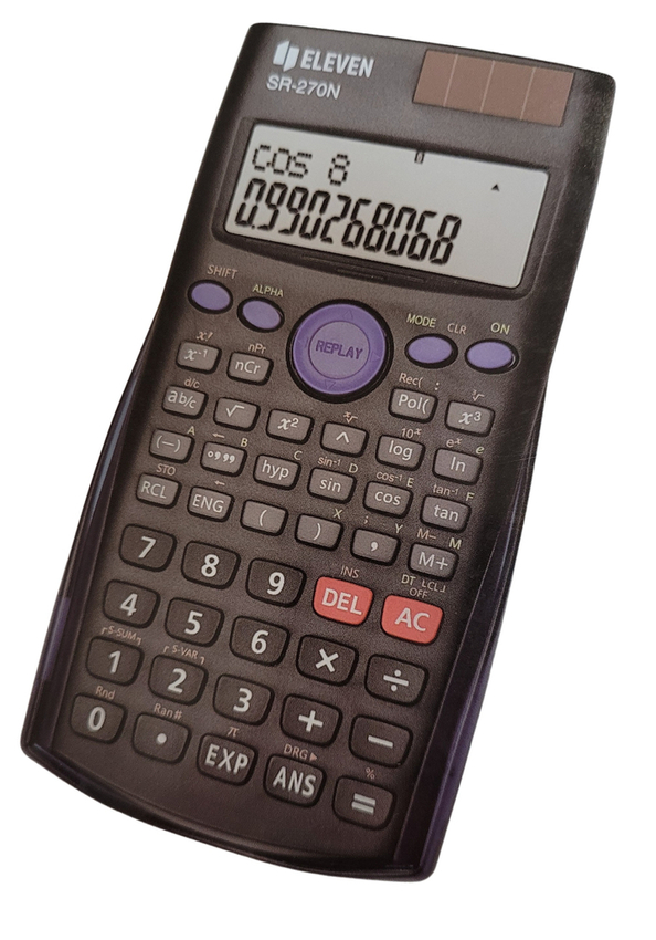 Kalkulator Eleven SR-270N Czarny