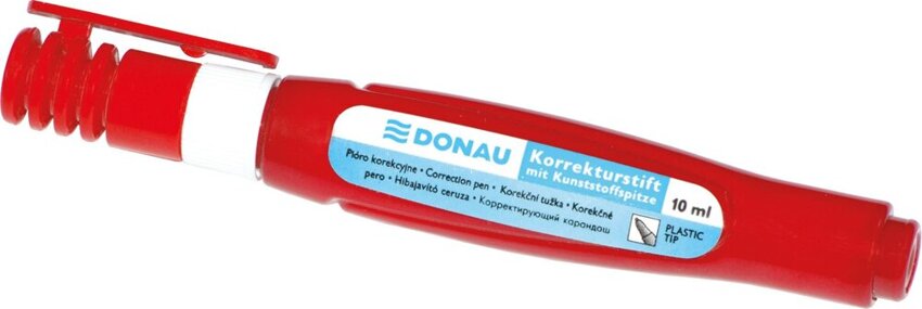 Korektor W Piórze Donau Plastikowa Końcówka 10Ml