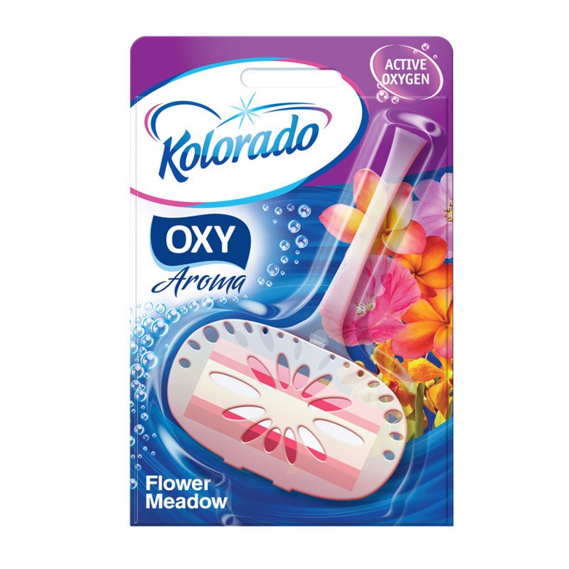 Kostka Do Wc Oxy Aroma Kwiatowa Łąka Zawieszka/Kolorado