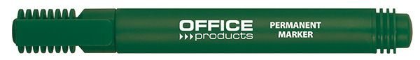 Marker Permanentny Office Products Okrągły 1-3mm (Linia) Zielony