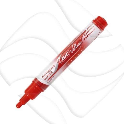 Marker Suchościeralny Velleda Liquid Czerwony /Bic