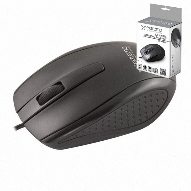 Mysz Przewodowa USB Optyczna 3D Extreme Bungee Czarna  / Esperanza