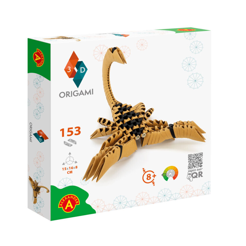 Origami Skorpion 3D 153el Pudełko /Alexander