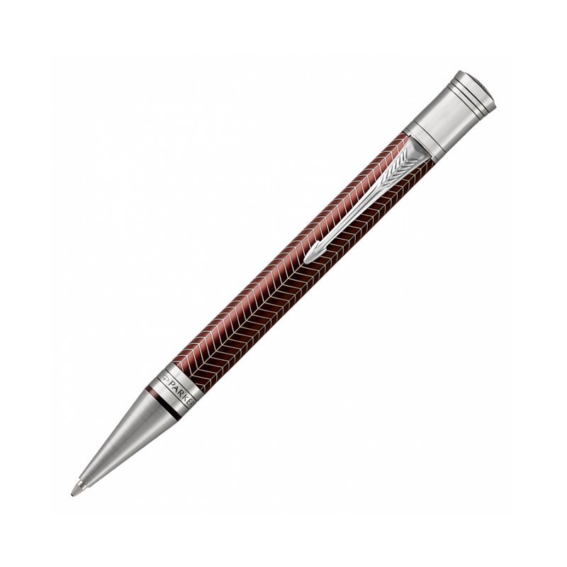 Parker Długopis Duofold Prestige Burgundy Chevron CT BP [1945419]