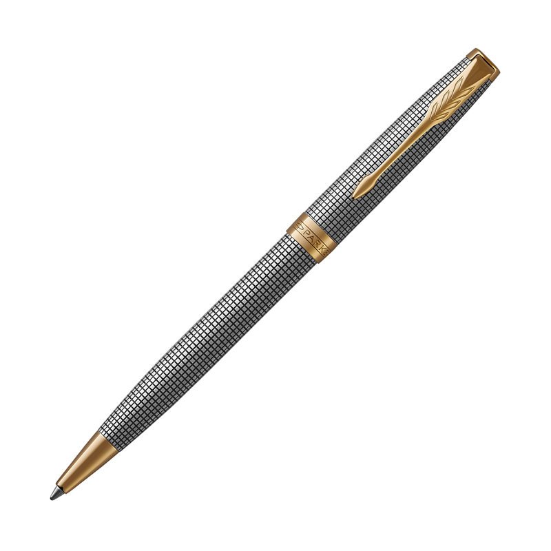 Parker Długopis Sonnet Premium Chiselled Srebrny GT BP [1931492]