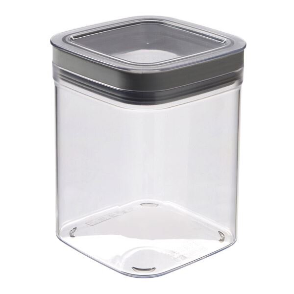 Pojemnik Na Artykuły Sypkie Dry Cube 1,3L Ciemnyszary Transparentny / Curver 234003