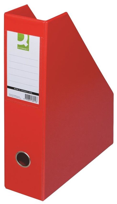 Pojemnik Na Dokumenty Q-Connect PVC A4/76 Czerwony