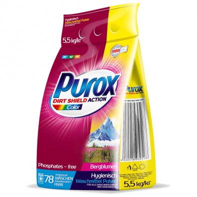 Purox Proszek Do Prania 5,5kg Kolor