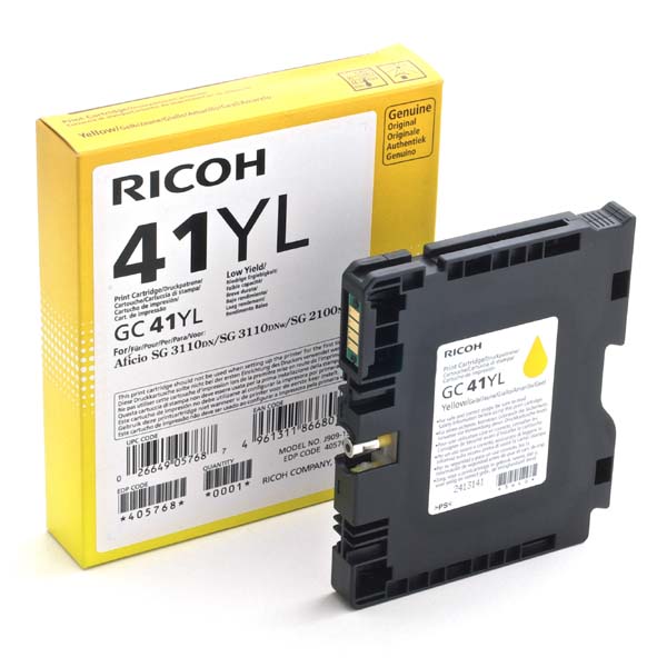 Ricoh GC-41YL [405768] Yellow (Oryg.)