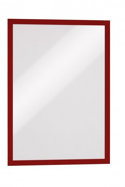 Samoprzylepna Ramka Magnetyczna Duraframe A3 6szt. Czerwona /Durable 488303