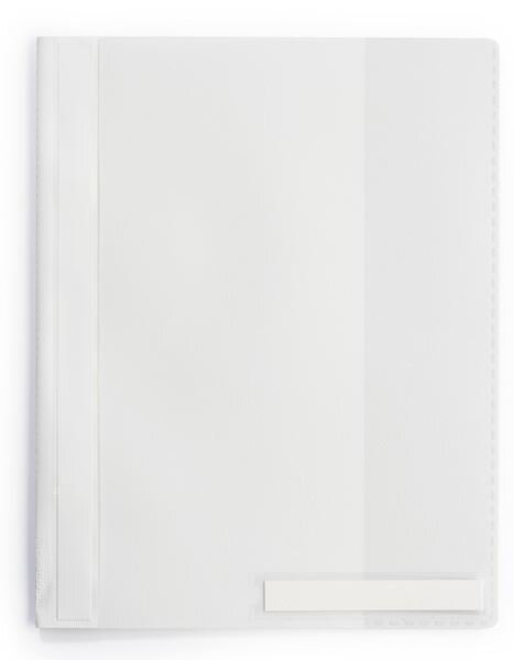 Skoroszyt A4+ PVC Opaque Przezroczysty 200 Kartek Biały /Durable 251002