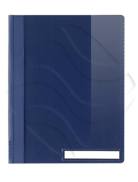 Skoroszyt A4+ PVC Opaque Przezroczysty 200 Kartek Granatowy /Durable 251007