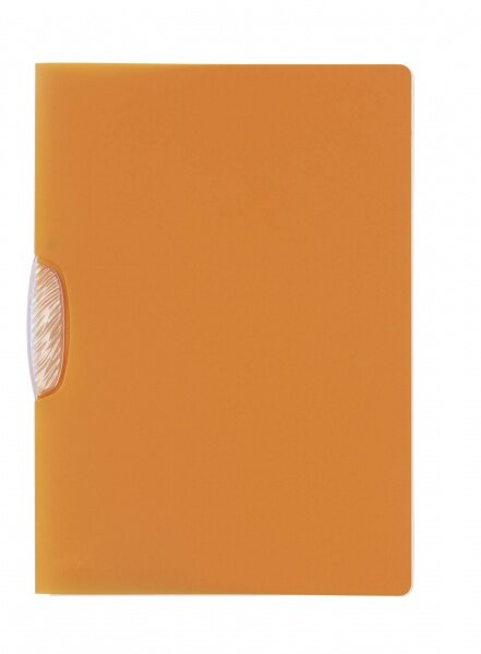 Skoroszyt Zaciskowy A4 PP SwingClip Trend 2013 30 Kartek Pomarańczowy /Durable 228309