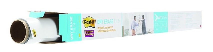 Suchościeralna Folia W Rolce Post-It Dry Erase (Def4X3-Eu) 61X91Cm Biała