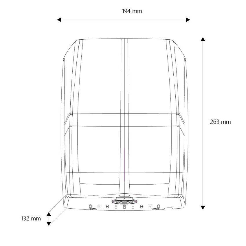 Suszarka do rąk 1500 W MISTRAL PRO / Faneco