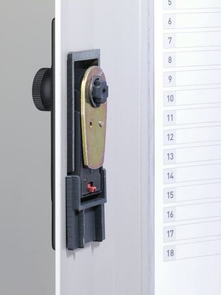 Szafka na Klucze Key Box Code 72 (na 72 Klucze) na Szyfr Aluminium Srebrna /Durable 196723