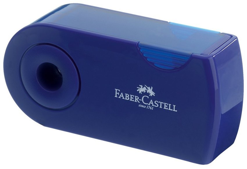 Temperówka Podwójna Sleeve Mix Czerwona/Niebieska Faber-Castell